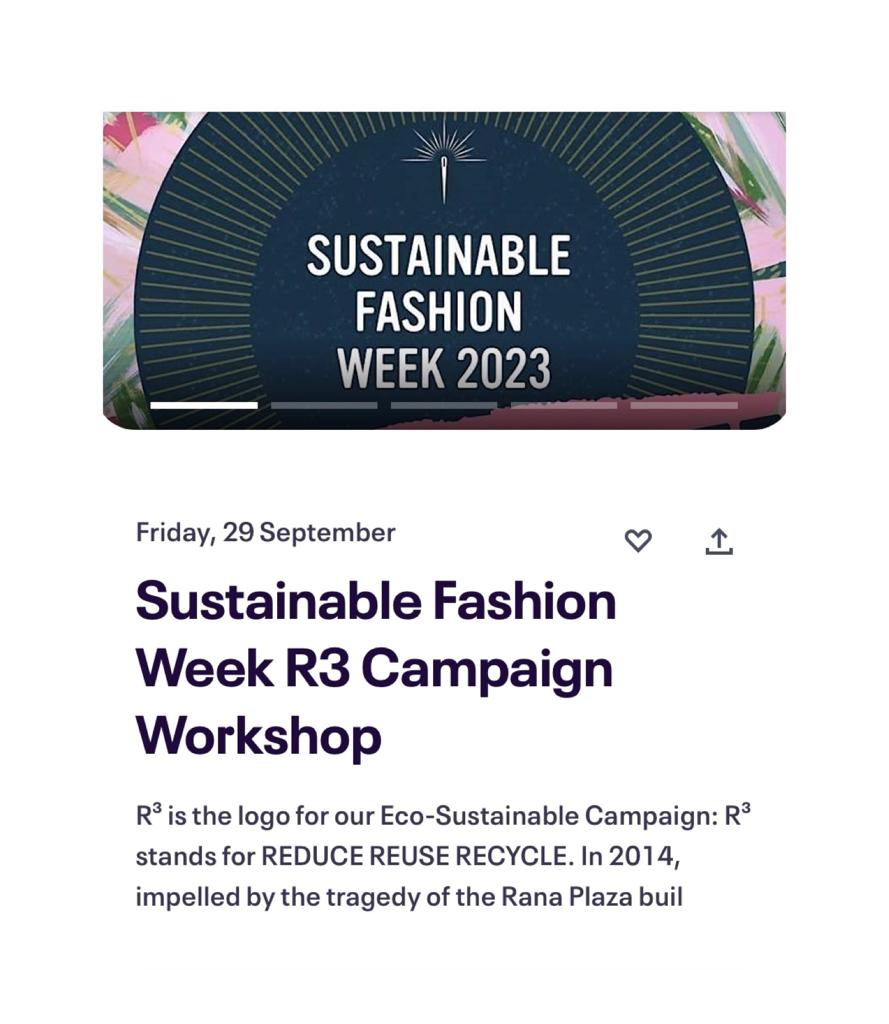 Sustainable fashion week
