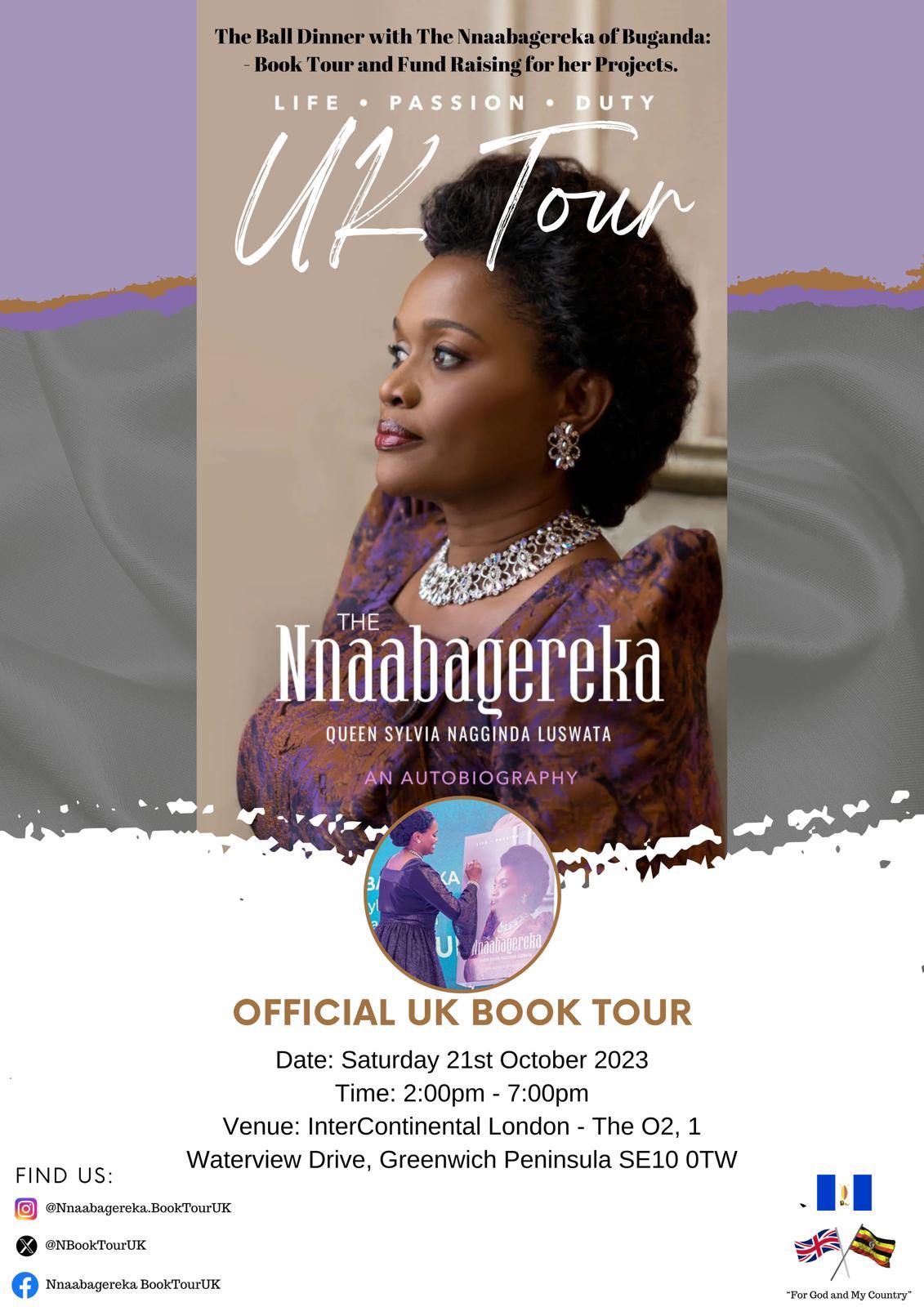 NNAABAGEREKA UK BOOK TOUR